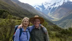 My travel buddies, Maya and Phil!