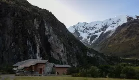 Our first and my favorite lodge, Salkantay Lodge