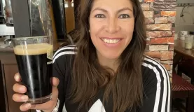 Carla, best guide ever. We enjoyed one last cervesa negra together.