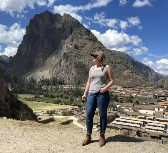 Impressive Ollantaytambo ruins. Made it to the top to get me in shape for the upcoming trek!