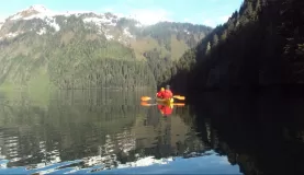 On a kayaking outing