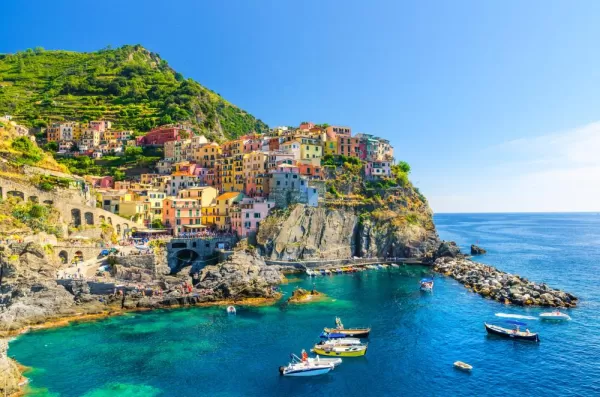Beautiful coast of Cinque Terre
