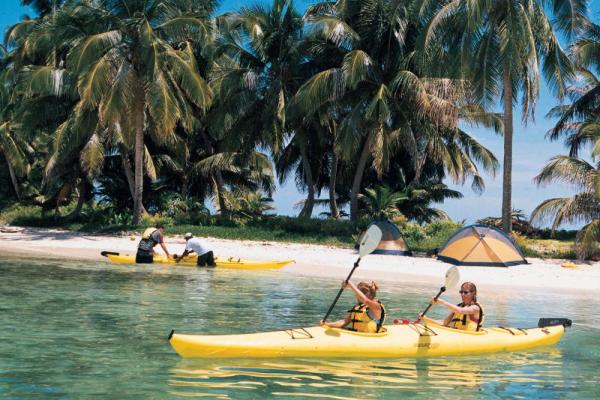 Kayaking in Belize