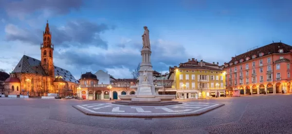 City square of Bolzano