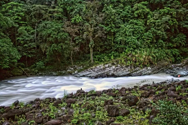 Pacuare River at dusk