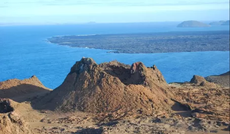 Extinct cinder cone in the Galapagos