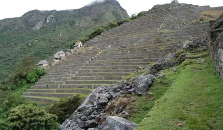 View of one of the agricultural zones, Machu Picchu