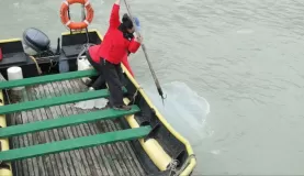 getting ice for our \"glacier drinks\"