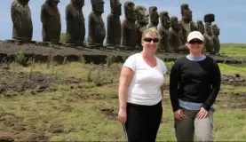 Moai sculptures of Easter Island