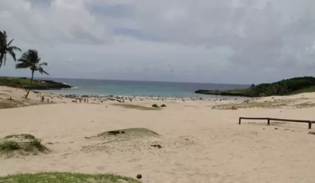 Beach at Easter Island