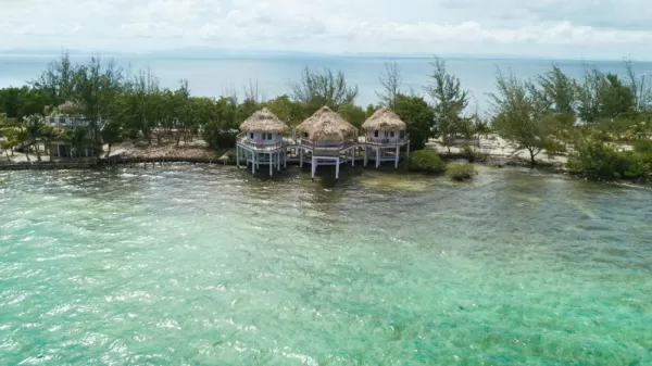 spacious overwater bungalows