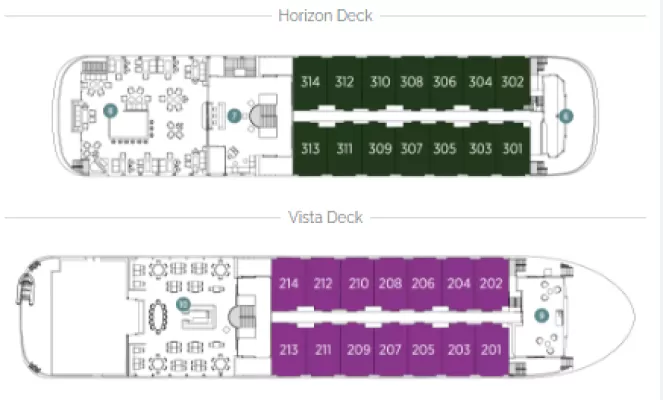 Deck Plan: Emerald Harmony