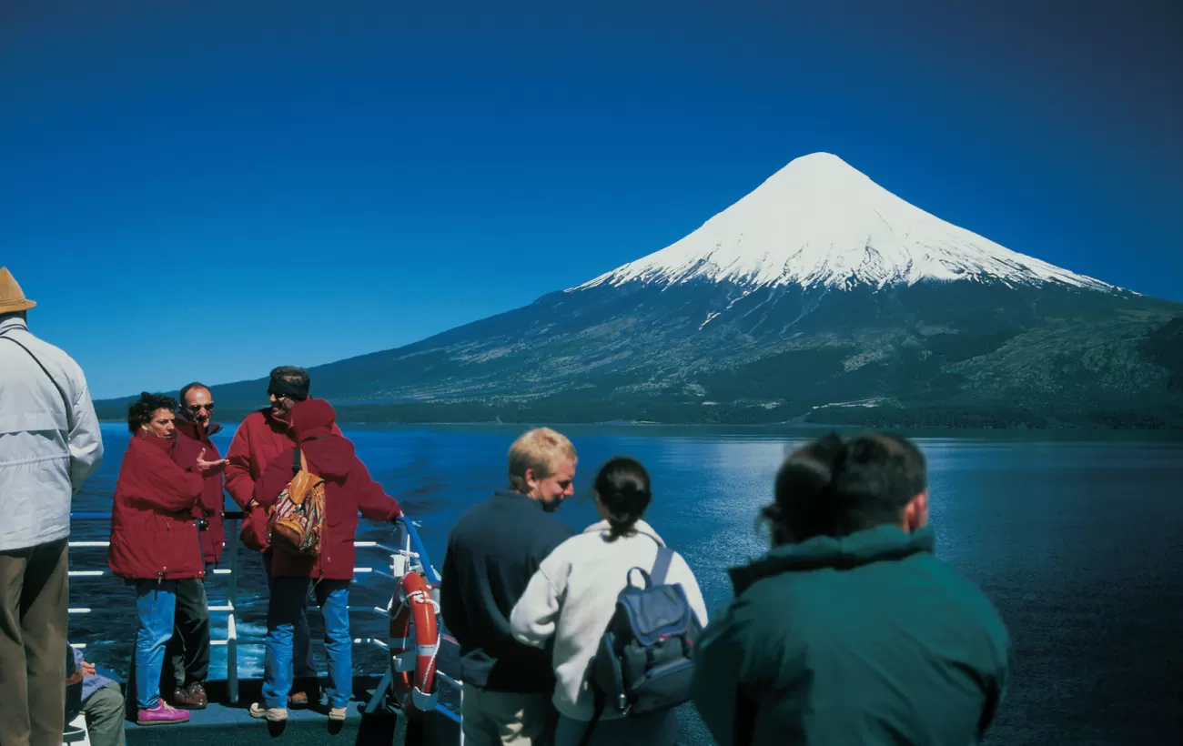 Enjoying the incredible landscape on a Chile tour