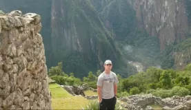 Zed at Machu Picchu