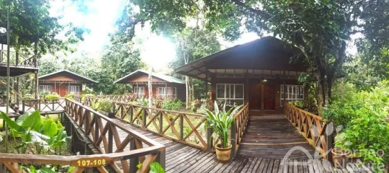 Public Area of Borneo Nature Lodge