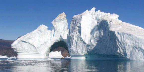 Icebergs in Greenland