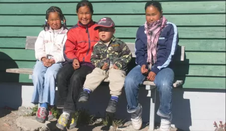 Inuit Children, East Greenland 