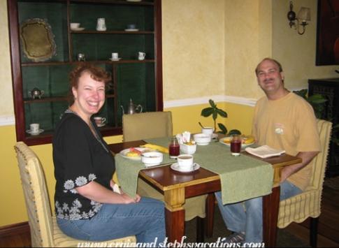 Breakfast at Casa Aliso