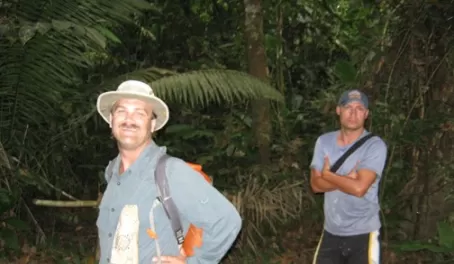 Craig and Arturo on the Mirador hike