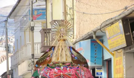 Catholic festival in Puno