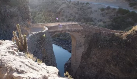 Walking Bridge, Colca Canyon