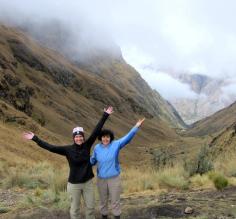 We made it! Top of Dead Woman's Pass