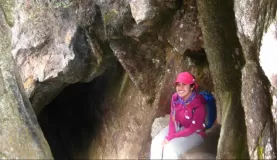 A cave-like passageway