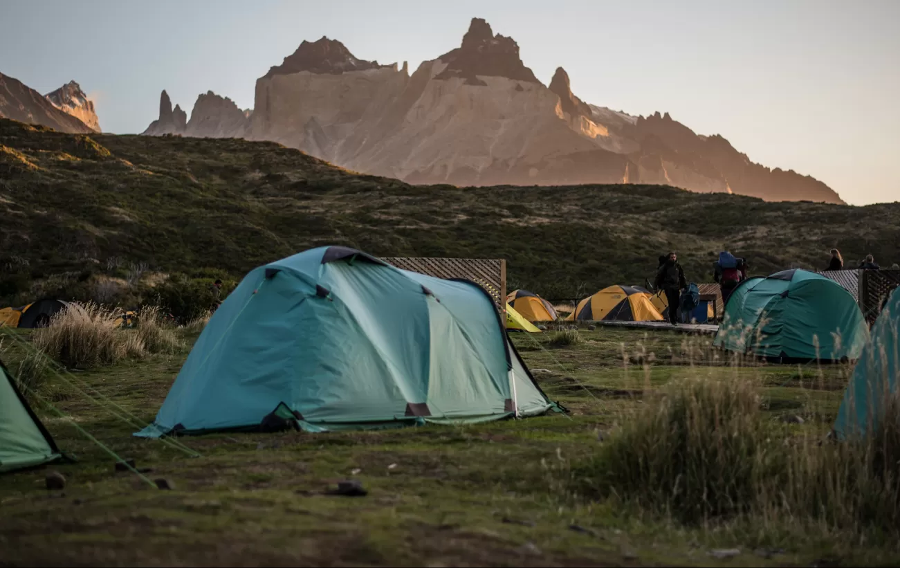 Camping and Refugio Paine Grande