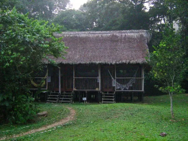 my cabin in Chalalan