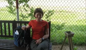 waiting at the gate at the airport