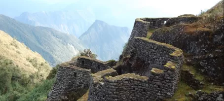 Ruins on the hillside