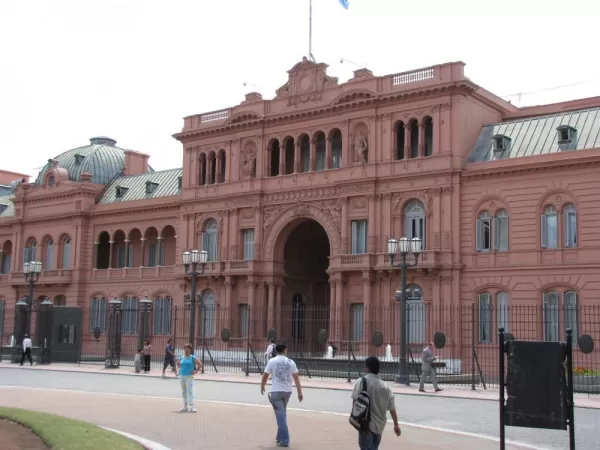 The Presidential Palace in Buenos Aires