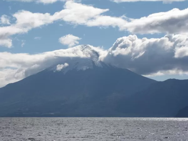 Osorno Volacano from lake # 4 (Lago Todos los Santos)