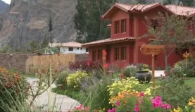 The lovely hotel at Ollantaytambo.