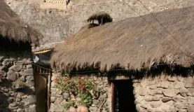 A living Inca village today.
