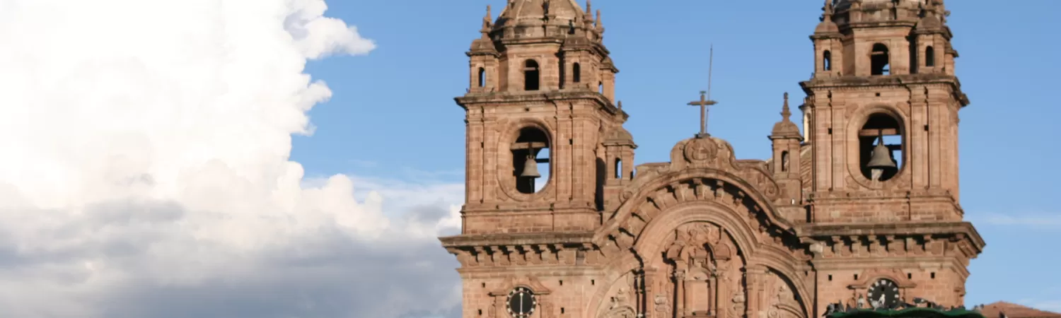 The lovely Iglesia de la Compania in Cusco 
