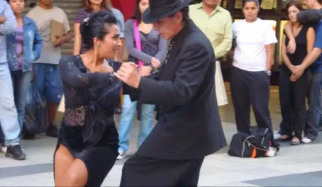 Tapping to the tunes of the Tango on the streets of Buenos Aires