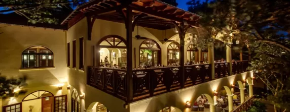 Enjoy night time at Hamanasi