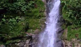 The Waterfall at the end of the trek