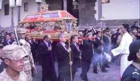 Procession in Cusco on Good Friday