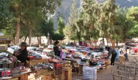 Street market in Salta