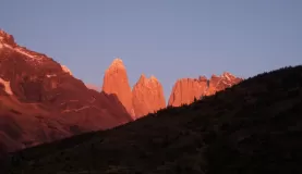 Sunlit Torres del Paine