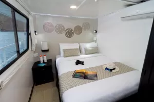 Upper deck cabin of the Monserrat