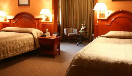 Beautifully appointed rooms at Hotel Crespo