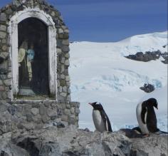 Penguins visit the saints