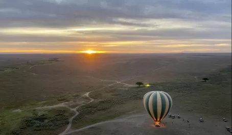 Balloon Safari in Serengeti National Park