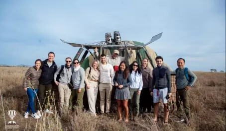 Our Crew! - Hot Air Balloon Safari - Serengeti National Park