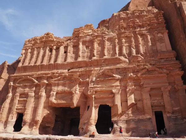 The Nabataean Tomb in Petra
