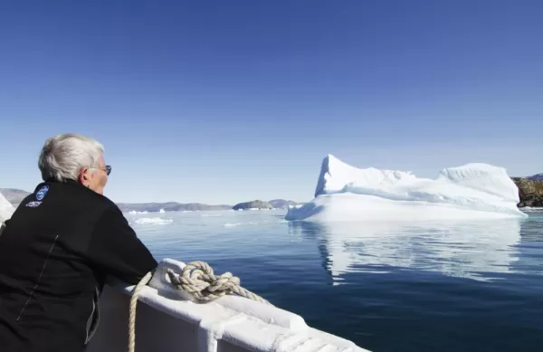 Witness some magnificent icebergs