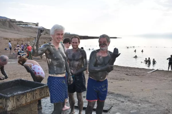 Mud Bath experience in the Dead Sea